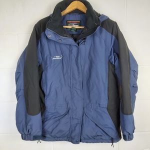 LL Bean Womens blue jacket size S
